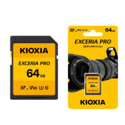KIOXIA 64GB EXCERIA PRO SD card UHS-II 相機記憶卡 U3 V90 8K