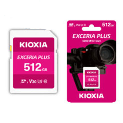 KIOXIA 512GB EXCERIA PLUS SD card 相機記憶卡 U3